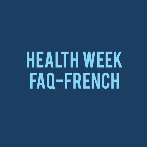 healthweekFAQ fr