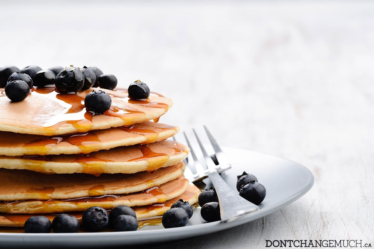 Easy 2 Ingredient Healthy Pancake Recipe