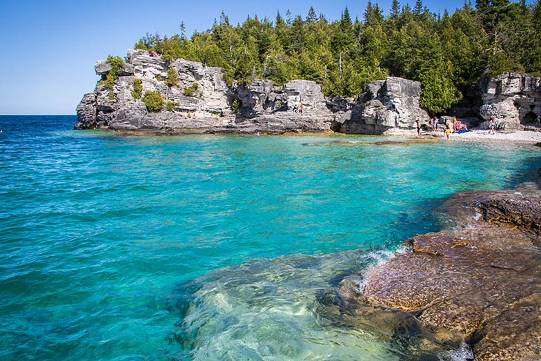 Indian Cove and the Grotto, Ontario