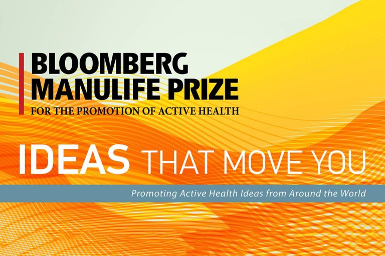 McGill’s Bloomberg Manulife Prize for Active Health