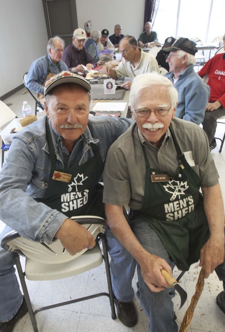 Stealth health Men’s Shed provides retirees with camaraderie, improves well-being