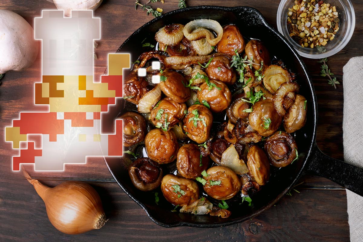 Balsamic mushrooms