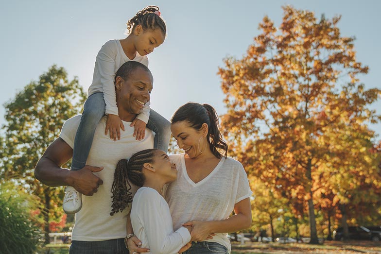 Tommy Europe and his family