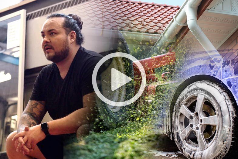 Allen Laplante and some of the chores he does to stay healthy