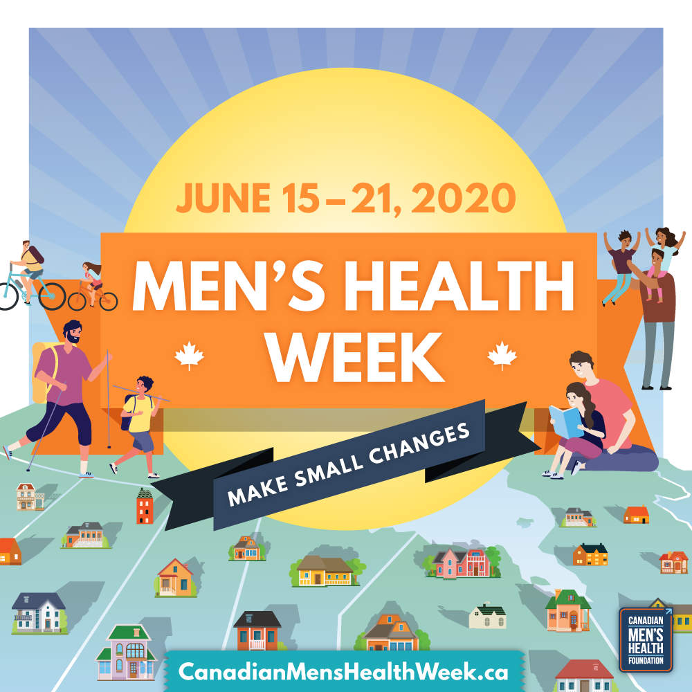 Canadian Men's Health Week 2020 Badge