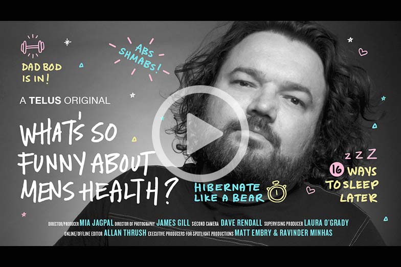 What's so funny about men's health with Toby Hargrave