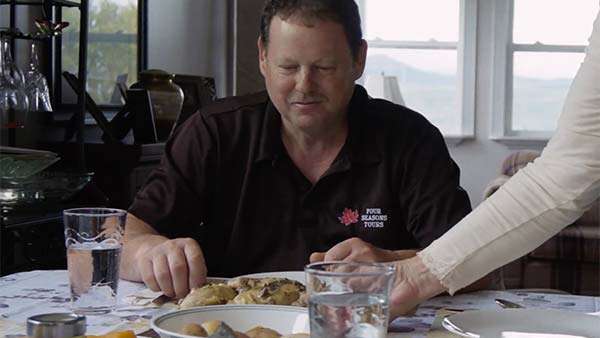 Darren Parks eating healthy