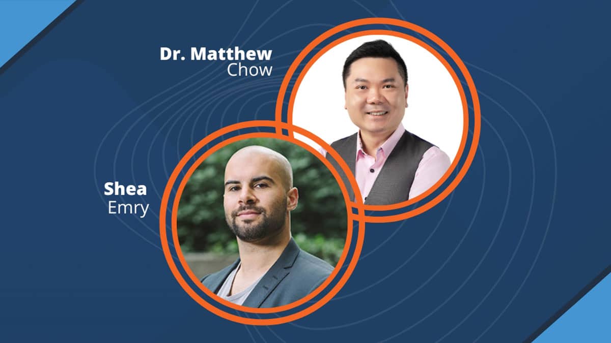 Shea Emry and Dr. Matthew Chow