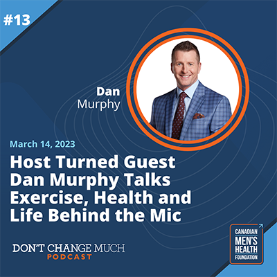 Host turned guest Dan Murphy talks exercise, health and life behind the mic