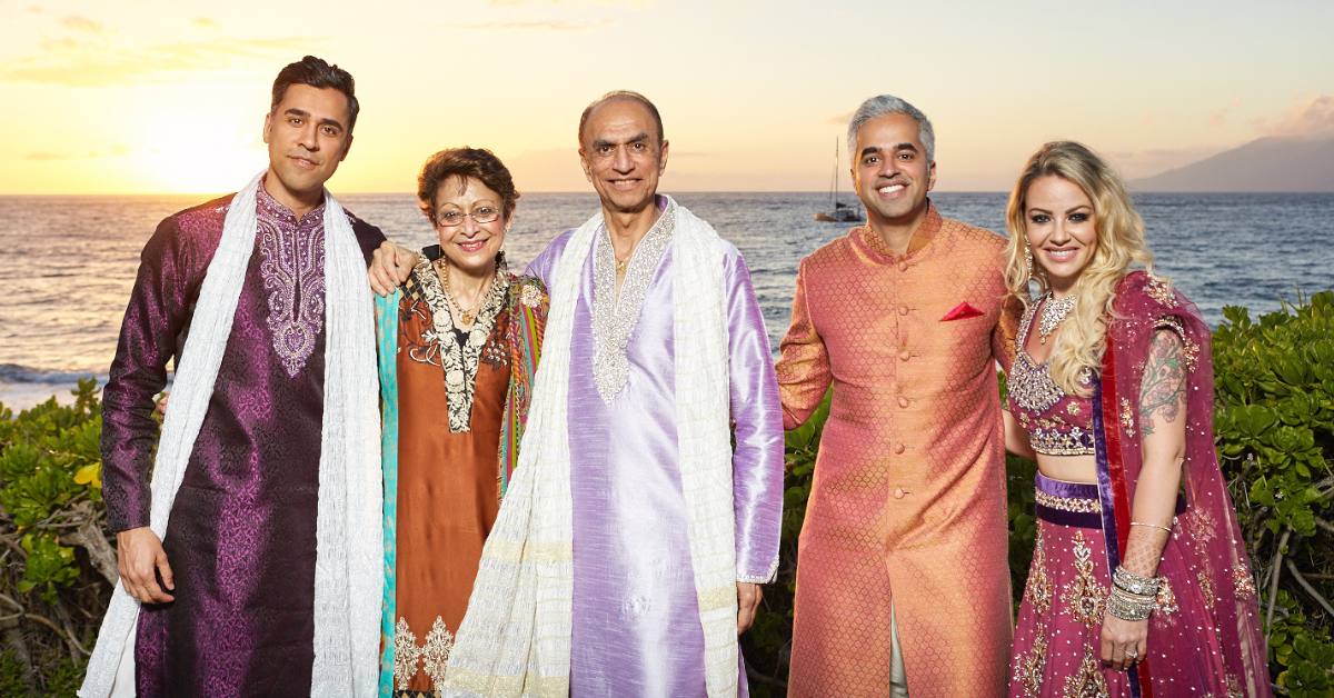 Riaz Meghji and family