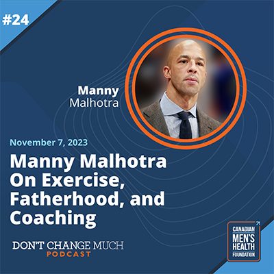 Manny Malhotra On Exercise, Fatherhood, and Coaching