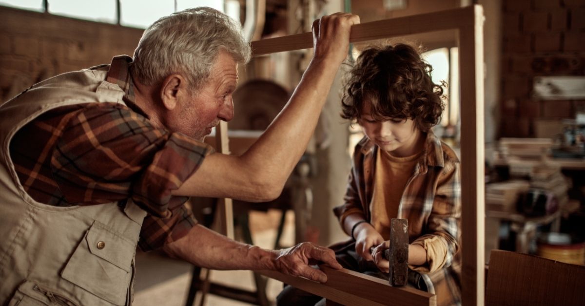 grandpa_and_grandchild_working_in_wood_shop