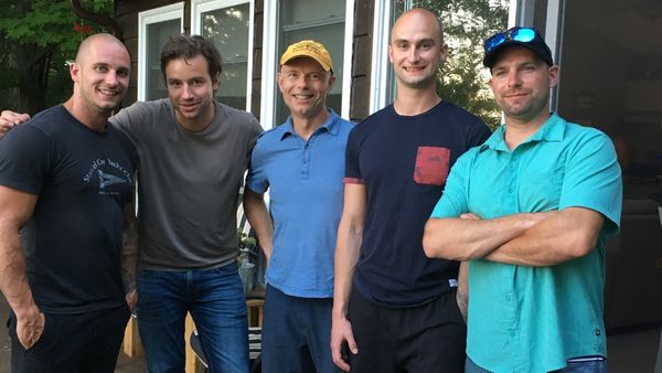 rob and nick saloman with brothers